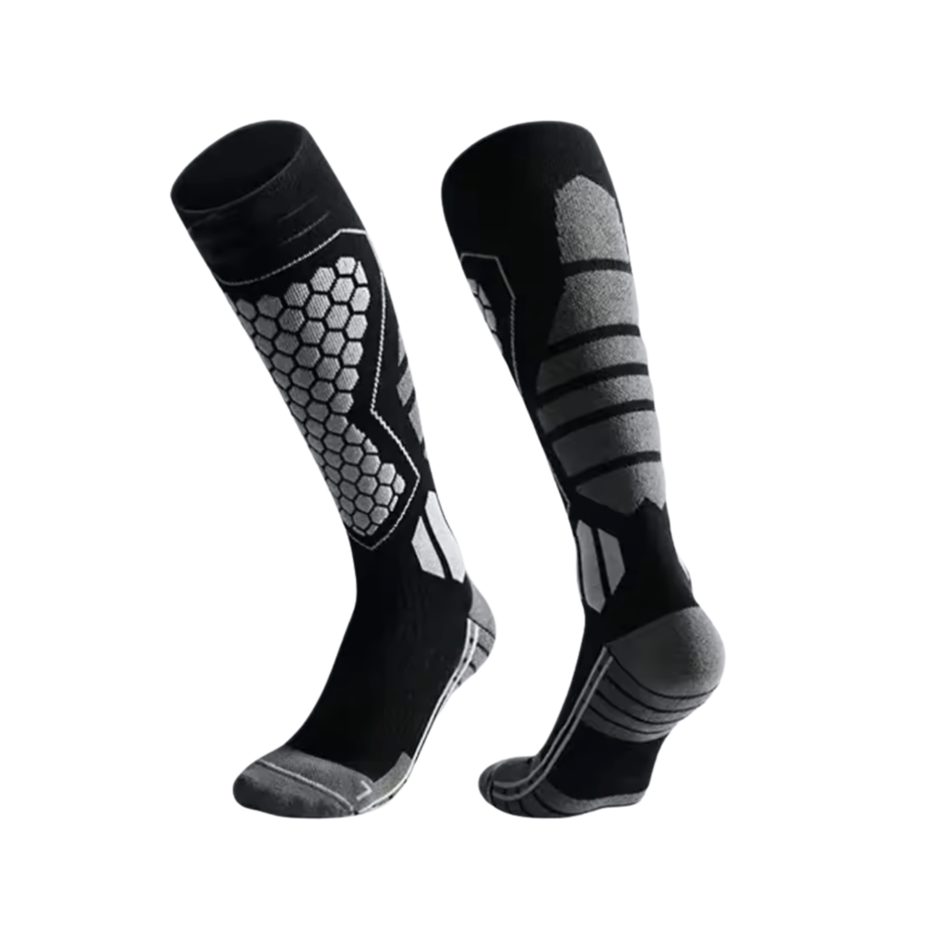 Paire de chaussette thermique, moulante, respirante