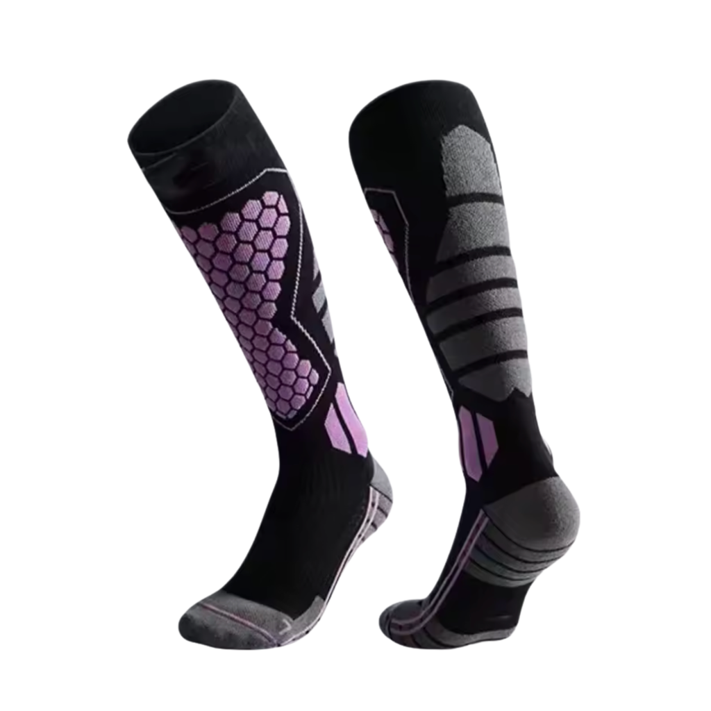 Paire de chaussette thermique, moulante, respirante