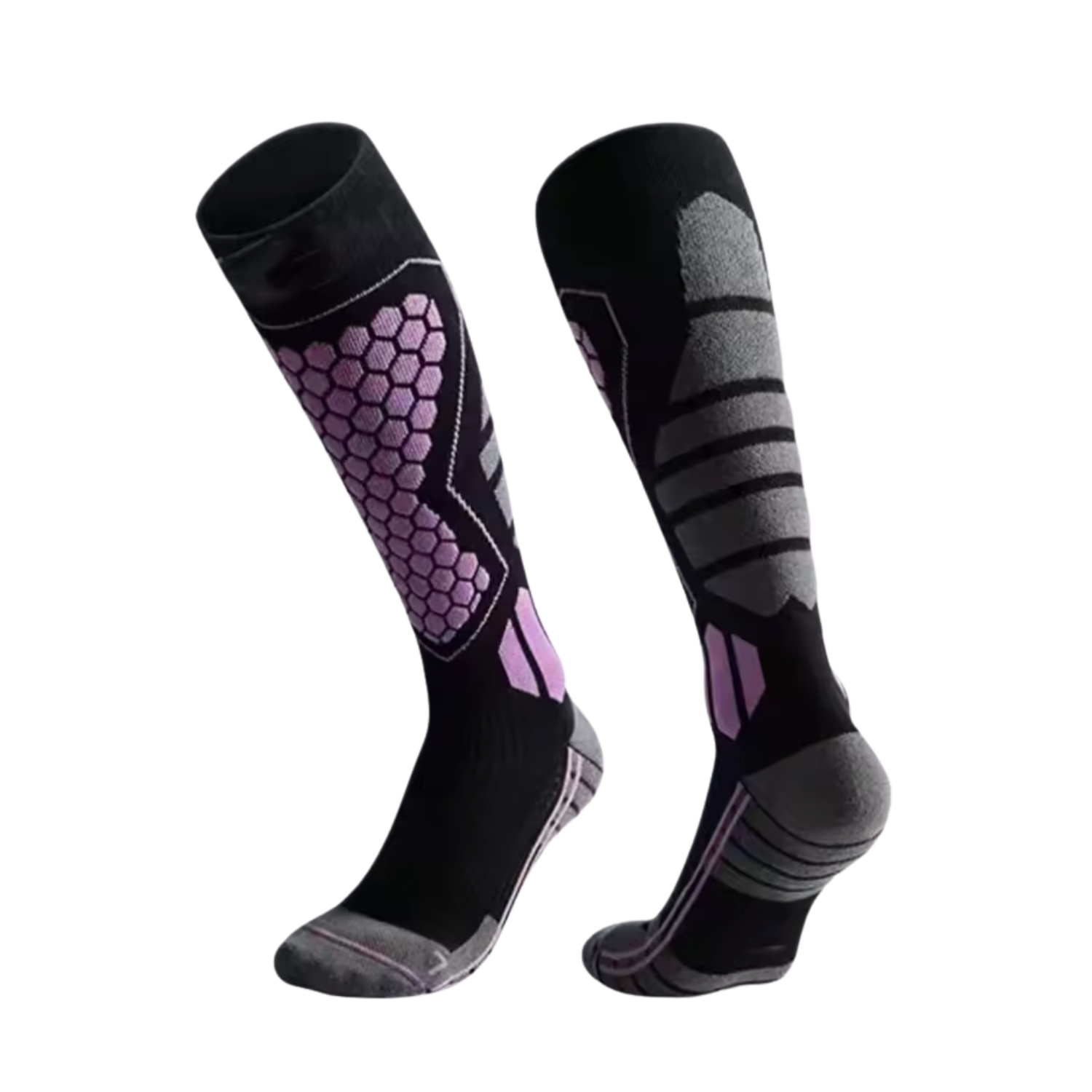 Paire de chaussette thermique, moulante, respirante