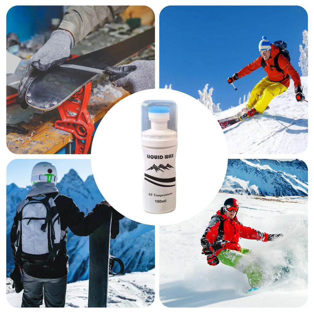 Cire liquide pour les skis