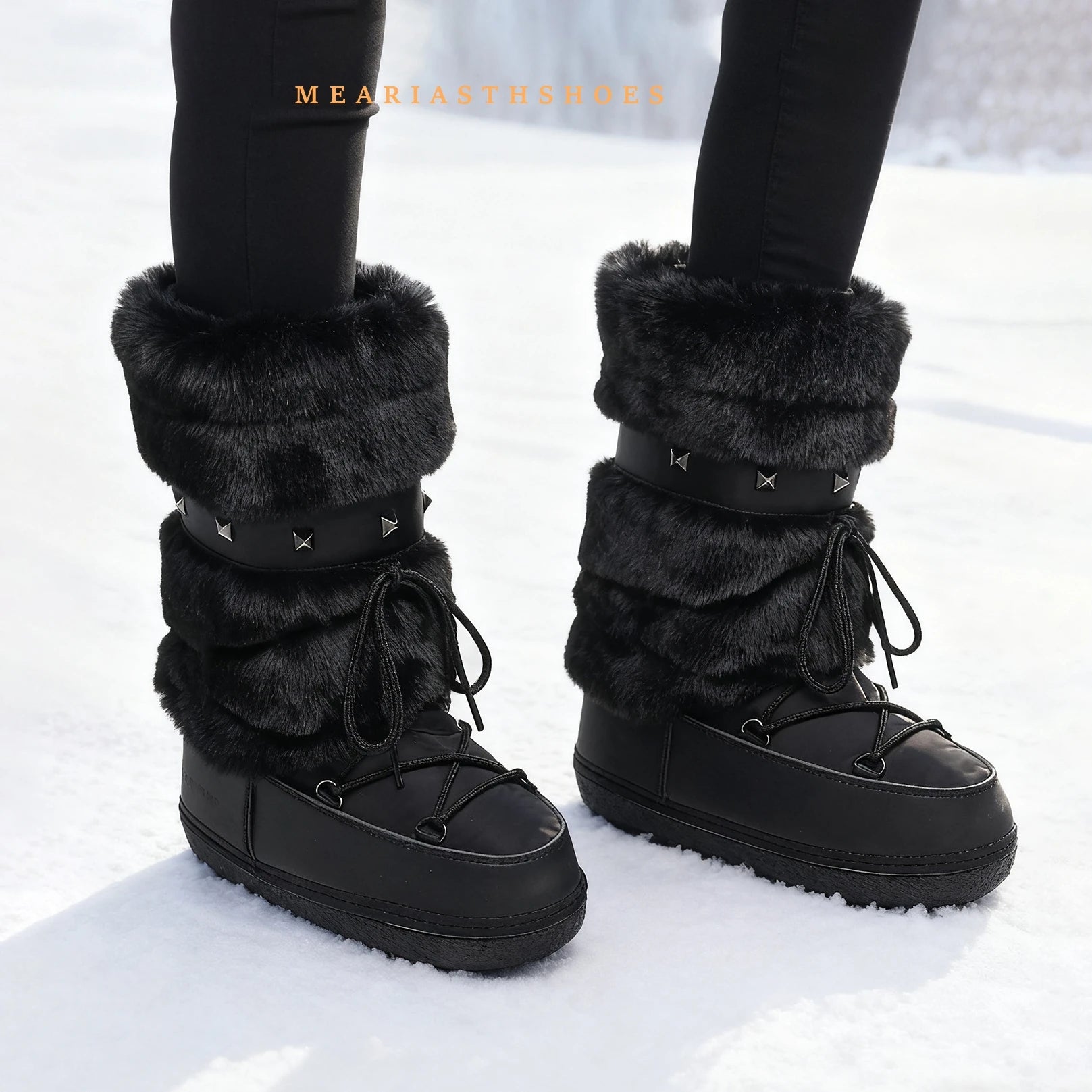 Botte de neige femme