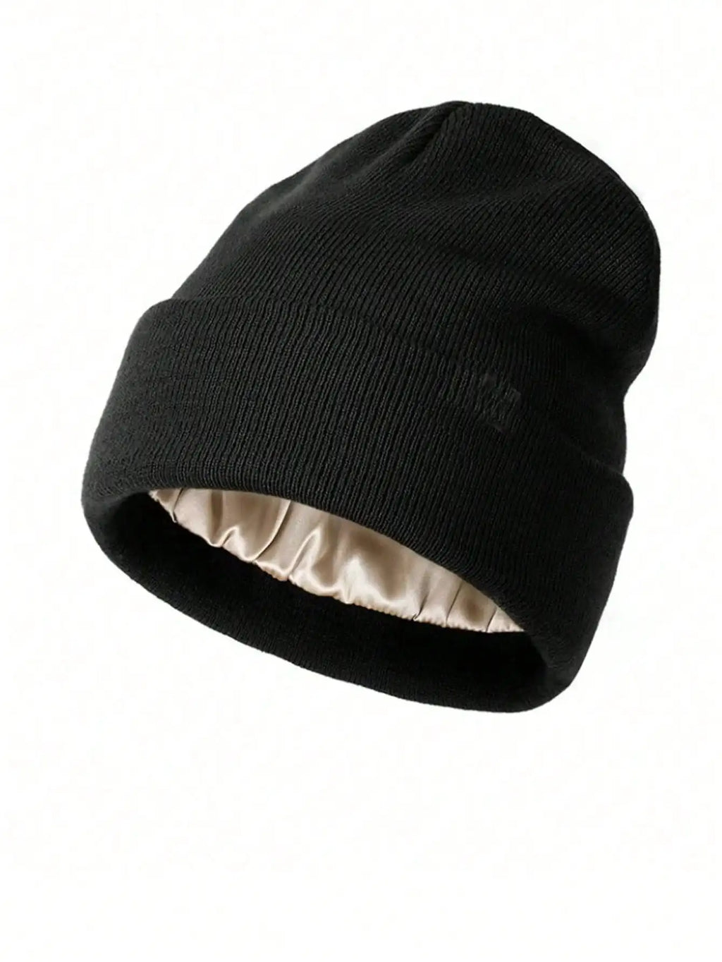 Bonnet d'hiver en satin