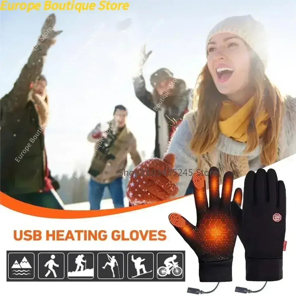 Gants chauffants tactiles