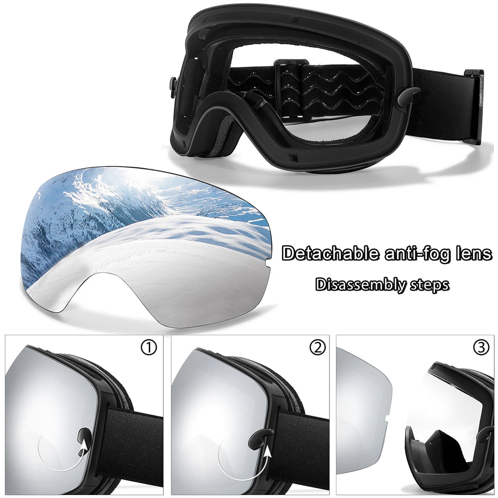 Masque de ski anti-buée